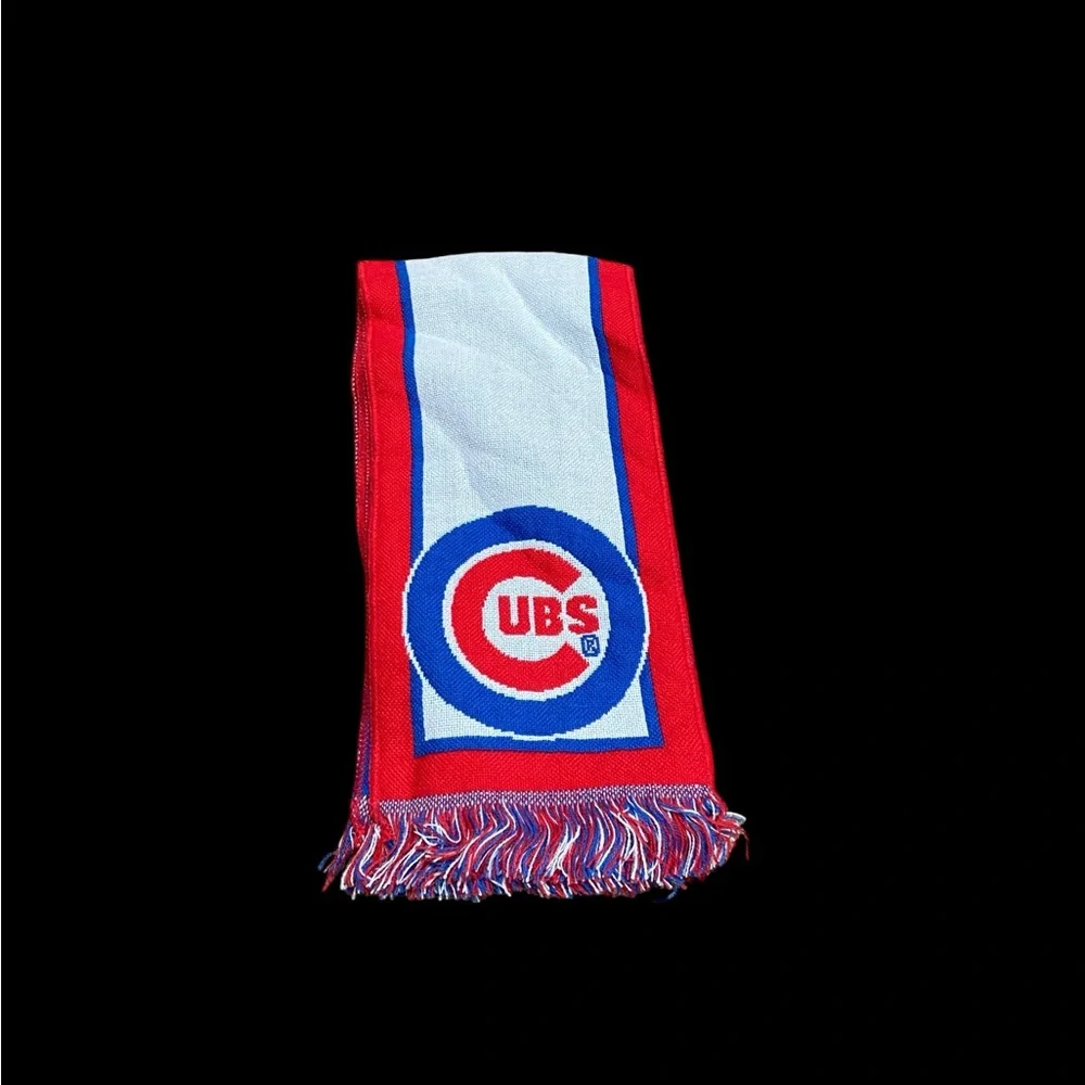 Chicago Cubs Red and Blue Scarf